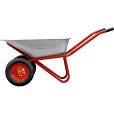 Тачка строительная ECO WB201-2 (90л, 200кг, 2 пневмоколеса 3.25-8)