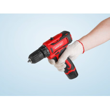 Аккум. дрель-шуруповерт WORTEX BD 1220 Li в чем. 12 В, 30 Н*м, 2х1.5 А*ч, БЗП 10 мм