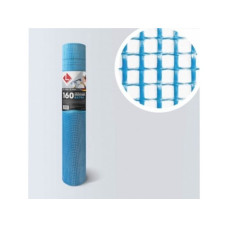 Стеклосетка штукатурная 5х5, 1мх50м, 1300Н, синяя, EXTRA