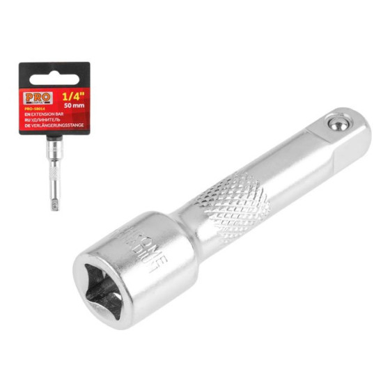 Удлинитель 1/4" 50мм PRO STARTUL (PRO-58014) Удлинитель 1/4" 50мм PRO STARTUL (PRO-58014)