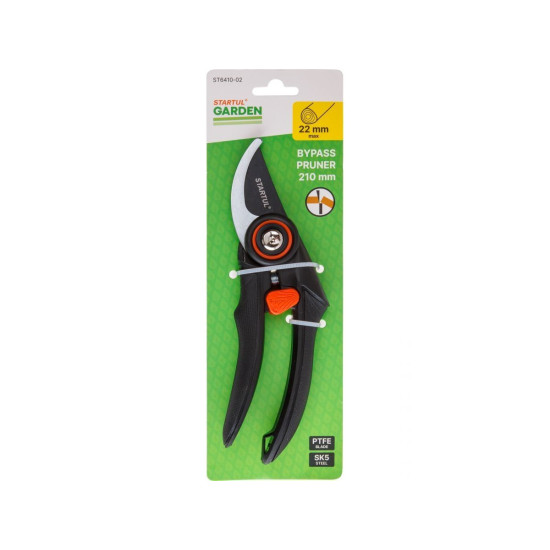 Секатор плоскостной 21см STARTUL GARDEN (ST6410-02) Секатор плоскостной 21см STARTUL GARDEN (ST6410-02)