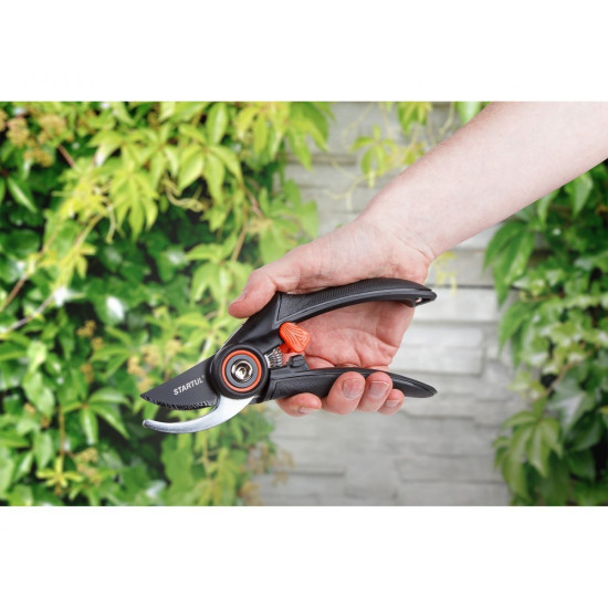 Секатор плоскостной 21см STARTUL GARDEN (ST6410-02) Секатор плоскостной 21см STARTUL GARDEN (ST6410-02)