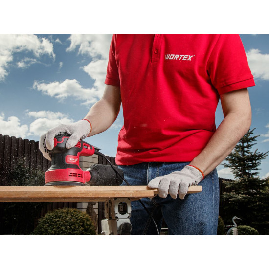 Эксцентриковая шлифмашина WORTEX LX RS 1230 в кор. 280 Вт, 125 мм, 6000-13000 об/мин Эксцентриковая шлифмашина WORTEX LX RS 1230 в кор. 280 Вт, 125 мм, 6000-13000 об/мин