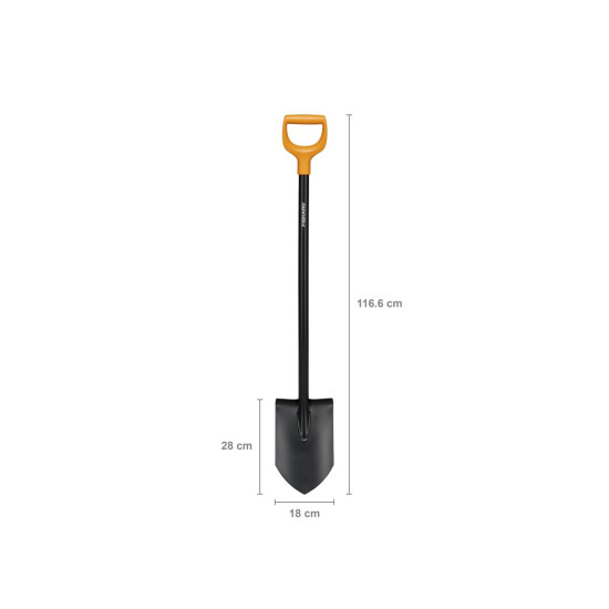 Лопата штыковая Solid FISKARS Лопата штыковая Solid FISKARS