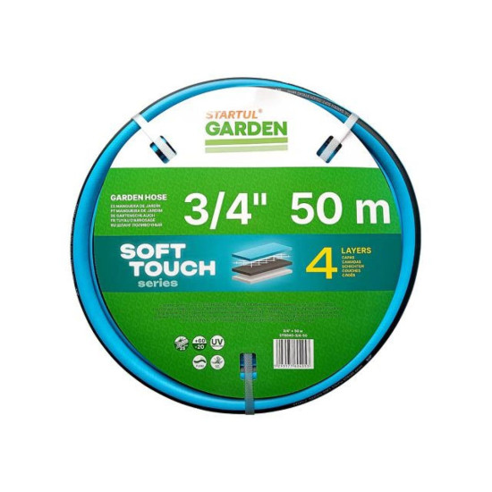 Шланг поливочный 3/4" 50м STARTUL GARDEN SOFT TOUCH (ST6040-3/4-50) Шланг поливочный 3/4" 50м STARTUL GARDEN SOFT TOUCH (ST6040-3/4-50)
