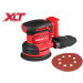 Аккум. эксцентриковая шлифмашина WORTEX COS 1218-1 E в кор. ALL1 XLT SOLO 18В, 125 мм, 6000-13000 об