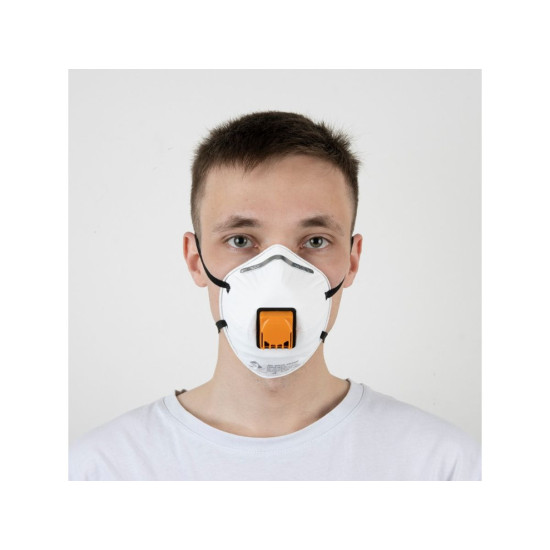 Респиратор JETA SAFETY JM-8622 формов. с клап. FFP2 (до 12 ПДК) Респиратор JETA SAFETY JM-8622 формов. с клап. FFP2 (до 12 ПДК)