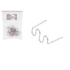Скоба плоская 0,6 мм WORTEX для WG 7001, WG 7002 100шт. в уп.