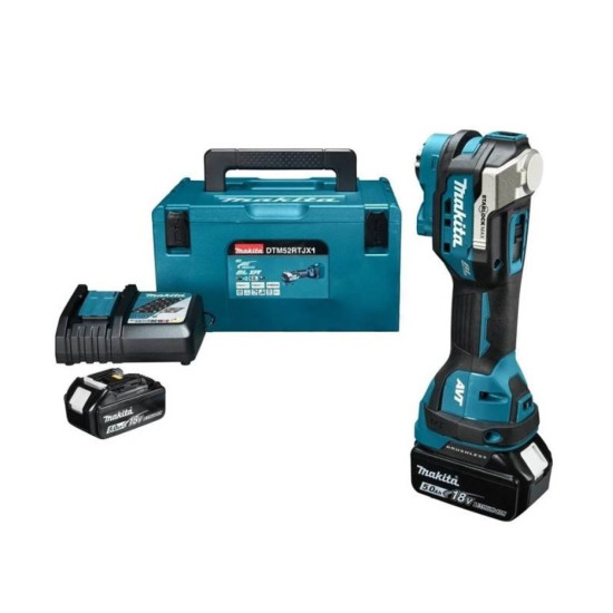 Аккум. многофункциональный инструмент (реноватор) MAKITA LXT DTM 52 RTJX1 MAKPAC Аккум. многофункциональный инструмент (реноватор) MAKITA LXT DTM 52 RTJX1 MAKPAC