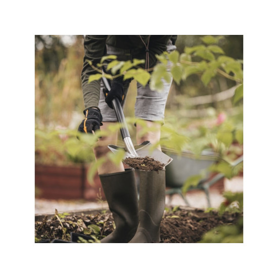 Лопата штыковая с закругл.лезвием Ergonomic FISKARS Лопата штыковая с закругл.лезвием Ergonomic FISKARS