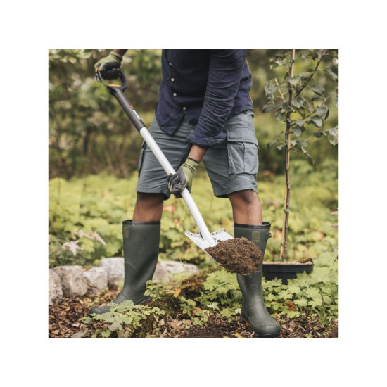 Лопата штыковая телескопическая закругленная Xact FISKARS Лопата штыковая телескопическая закругленная Xact FISKARS