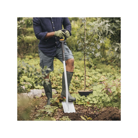 Лопата штыковая телескопическая закругленная Xact FISKARS Лопата штыковая телескопическая закругленная Xact FISKARS