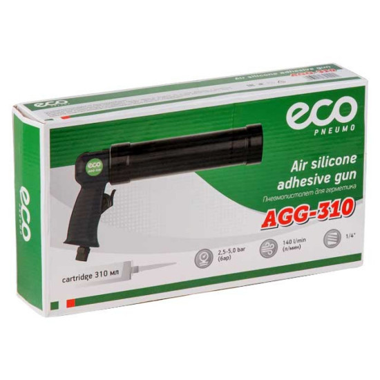 Пневмопистолет для герметика ECO AGG-310 Пневмопистолет для герметика ECO AGG-310