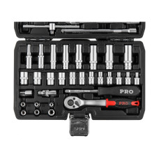 Набор головок и бит 56пр. 1/4" PRO STARTUL STUTTGART (PRO-056S)