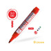 Маркер промышл. перманентный фетровый красный CROWN MULTI MARKER