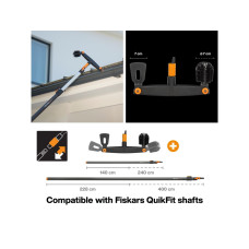 Насадка-очиститель для желобов QuikFit FISKARS