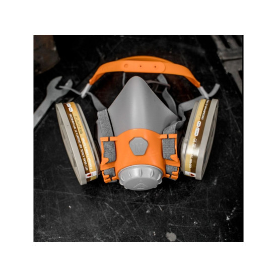 Полумаска 6500 с фильтрами 6510 А1 с предфильтрами и с держателями Jeta Safety (комплект) Полумаска 6500 с фильтрами 6510 А1 с предфильтрами и с держателями Jeta Safety (комплект)