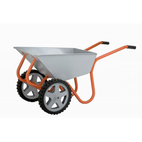 Тачка строительно-садовая ТССР-2 (120л, 360 кг, двухколесная, литая резина 380х70мм, вес 18,5 кг) Тачка строительно-садовая ТССР-2 (120л, 360 кг, двухколесная, литая резина 380х70мм, вес 18,5 кг)