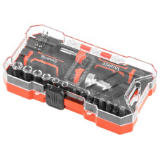 Отвертка реверс. с набором головок и бит 31пр. STARTUL PROFI (ST3095-31)