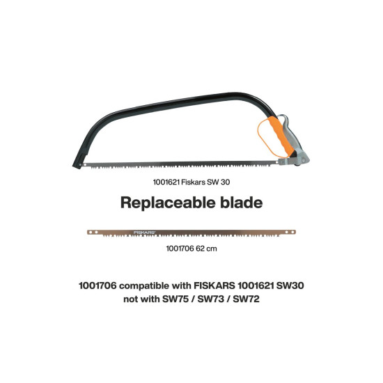 Пила лучковая малая SW30 FISKARS Пила лучковая малая SW30 FISKARS