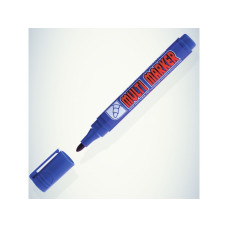 Маркер промышл. перманентный фетровый синий CROWN MULTI MARKER