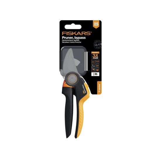 Секатор плоскостной FISKARS Xseries PowerGear M P921 Секатор плоскостной FISKARS Xseries PowerGear M P921