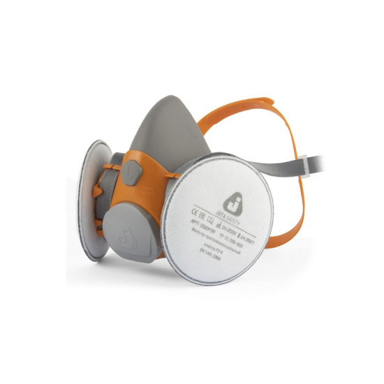 Полумаска 6500 с фильтрами P3R 2шт. Jeta Safety (комплект сварщика) Полумаска 6500 с фильтрами P3R 2шт. Jeta Safety (комплект сварщика)