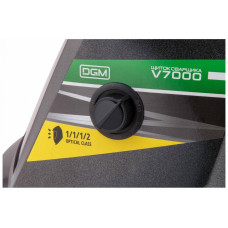 Щиток сварщика с самозатемняющимся светофильтром DGM V7000 (черный)