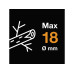 Секатор плоскостной FISKARS Solid P121