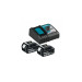 Комплект аккумулятор LXT 18.0 В BL1850B 2 шт. + зарядное устройство DC18RC в кор.