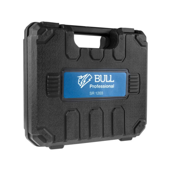 Аккум. дрель-шуруповерт BULL SR 1203 в чем. БЕСЩЕТ., 12 В, 40 Н*м, 2*2 А*ч акб, БЗП 10 мм Аккум. дрель-шуруповерт BULL SR 1203 в чем. БЕСЩЕТ., 12 В, 40 Н*м, 2*2 А*ч акб, БЗП 10 мм