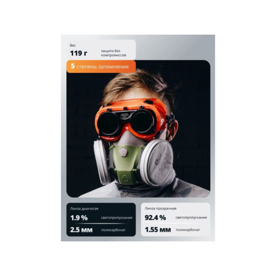 Очки закрытые JETA SAFETY Spark IR Очки закрытые JETA SAFETY Spark IR