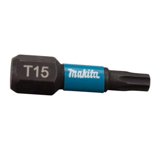 Насадка T15 25 мм Impact Black (2 шт) MAKITA B-63666 Насадка T15 25 мм Impact Black (2 шт) MAKITA B-63666