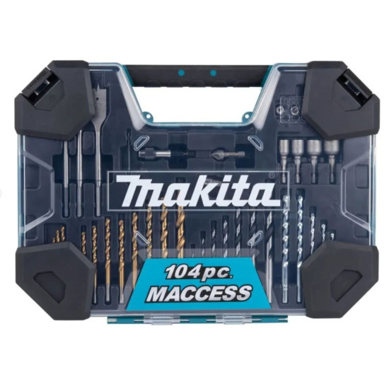 Набор оснастки MACCESS, 104 шт Makita Набор оснастки MACCESS, 104 шт Makita