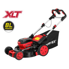 Газонокосилка аккумуляторная WORTEX CLM 4536-2 в кор. XLT SOLO БЕСЩЁТ.ДВИГ., CАМОХОД., 18В+18В, шир.