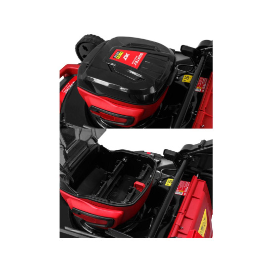 Газонокосилка аккумуляторная WORTEX CLM 4536-2 в кор. XLT SOLO БЕСЩЁТ.ДВИГ., CАМОХОД., 18В+18В, шир.