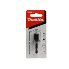 Адаптер с 1/4" HEX под ударные головки 1/2" MAKITA