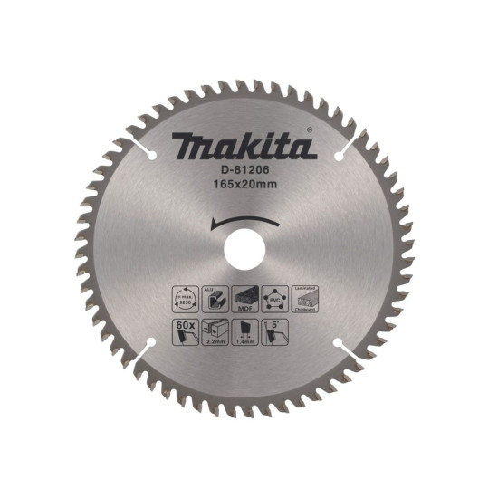 Диск пильный 185х30/20 мм 16 зуб. по дереву MAKITA Диск пильный 185х30/20 мм 16 зуб. по дереву MAKITA