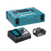 Комплект АКБ BL1860Bx1шт., ЗУ DC18RC, кейс MAKPAC MAKITA