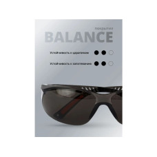Очки открытые JETA SAFETY Optic-Fit дымчатые