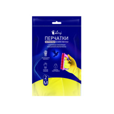 Перчатки латексные хозяйственные р-р 10/XL LIBRY (инд. уп.)