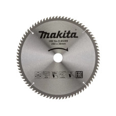 Диск пильный 260х30х2,6 мм 80 зуб. по дереву MAKITA