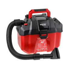 Аккум. пылесос WORTEX CVC 1815 в кор. XLT SET БЕСЩЁТ., 18 В, 9-15 кПа, 10 л, строительный
