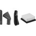 Аккум. пылесос WORTEX CVC 1815 в кор. XLT SET БЕСЩЁТ., 18 В, 9-15 кПа, 10 л, строительный