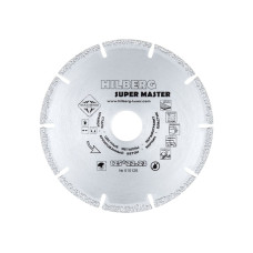 Алмазный круг 125х1.0x22.2 мм универсал  Super Master HILBERG