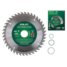 Диск пильный 190х30/20/16 мм 40 зуб. по дереву ВОЛАТ