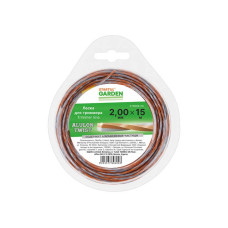 Леска ф 2.0 мм х 15 м витой квадрат сеч. ALULON TWIST STARTUL GARDEN