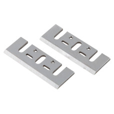 Нож для рубанка 82 мм WORTEX затачиваемый 2 шт.