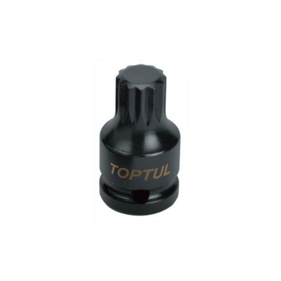 Головка ударн. 1/2" 44мм SPLINE M18 TOPTUL Головка ударн. 1/2" 44мм SPLINE M18 TOPTUL
