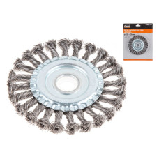 Щетка дисковая косич.125ммх22мм GEPARD (GP0894-125)